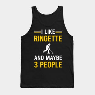 3 People Ringette Tank Top